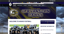 Desktop Screenshot of gtownhawks.org